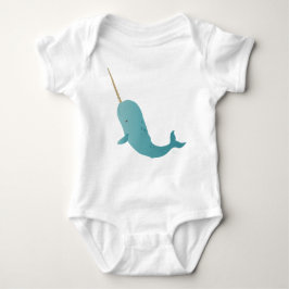 Body Para Bebê Narwhal