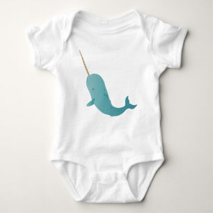 Body Para Bebê Narwhal