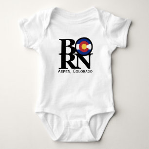 Body Para Bebê NASCER Aspen Colorado Baby One