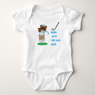 Body Para Bebê Nascer do filhinho de golfe com o gene do golfe