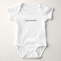 nascer natural lenda Baby Jersey Bodysuit