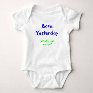 Body Para Bebê Nascer ontem