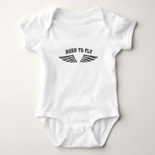Body Para Bebê Nascer para voar as asas