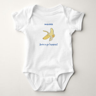 Body Para Bebê Nascer personalizável para a Banana