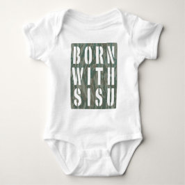 Body Para Bebê Nascido com Sisu Camo 3