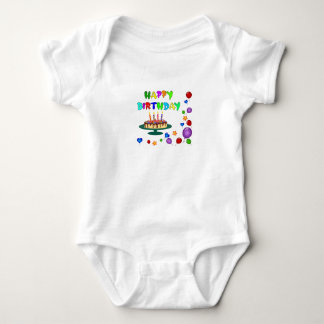 Body Para Bebê Nascido Para a Energia de Aniversário