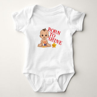 Body Para Bebê Nascido para Brilhar Bebê – Bodysuit de desenho an