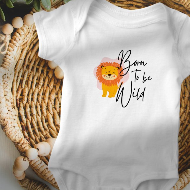 Body Para Bebê Nascido para ser Selvagem Bebê (Criador carregado)
