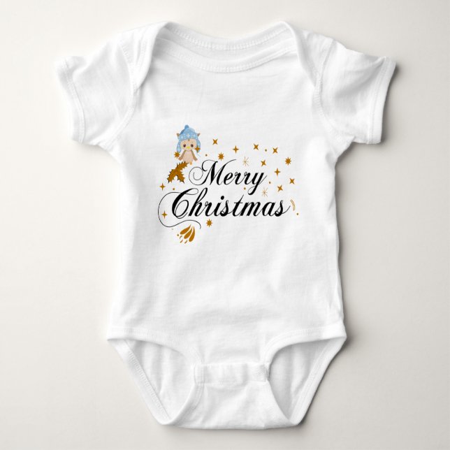 BODY PARA BEBÊ NATAL (Frente)