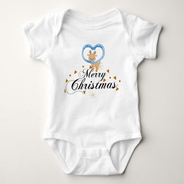 BODY PARA BEBÊ NATAL (Frente)