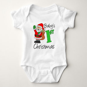 Body Para Bebê Natal de 1rua do bebê