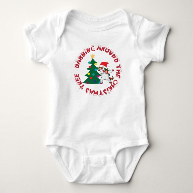 BODY PARA BEBÊ NATAL DE BEBIDAS (Frente)