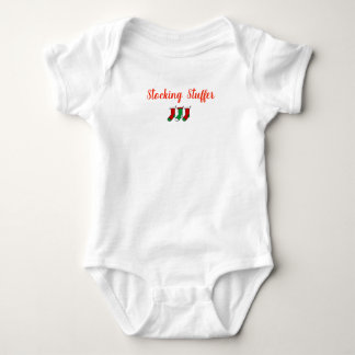 Body Para Bebê Natal do bebê um stuffer da meia da parte