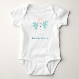 Body Para Bebê Natal do boneco de neve do anjo ø