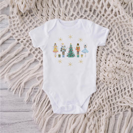 Body Para Bebê Natal do Quebra-Nozes