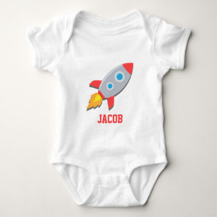Body Para Bebê Navio de Rocket, o espaço, para bebés