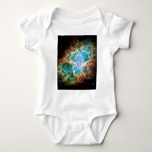 Body Para Bebê Nebulosa de caranguejo (Frente)