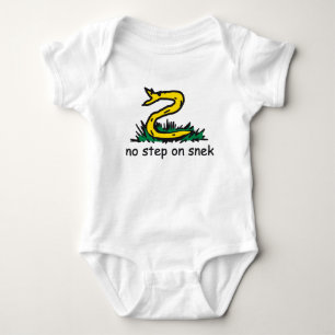 Body Para Bebê Nenhum passo na paródia de snek Gadsden SnekRight