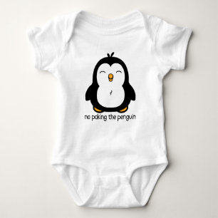 Body Para Bebê Nenhum picar o pinguim