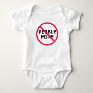 Body Para Bebê Nenhum seixo Onsie