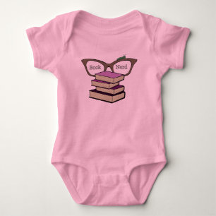 Body Para Bebê Nerd de Livro