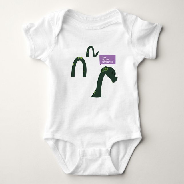 Body Para Bebê Nessie (Frente)
