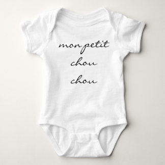 Body Para Bebê Neutral Baby Bodyetet "mon petit chou chou"