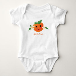 Body para Bebê Neutro Laranja Little Cutie