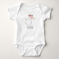 Neve e Nome das Meninas Primeiro Flor de Natal