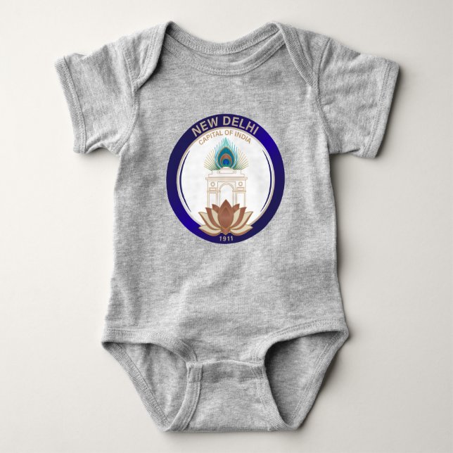 Body Para Bebê New Delhi India (Frente)