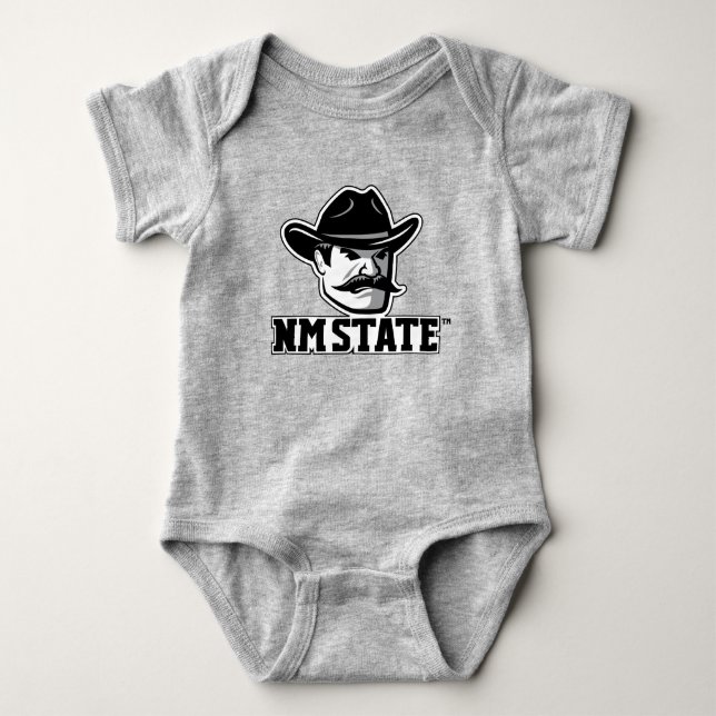 Body Para Bebê New Mexico State Aggies (Frente)