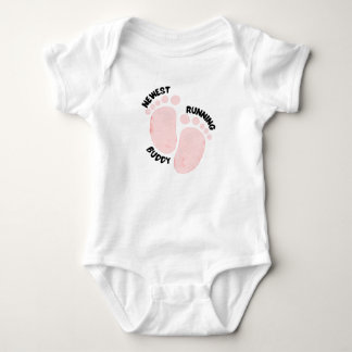 Body Para Bebê newest running buddy baby bodysuit