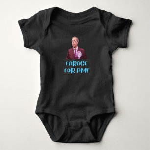 Body Para Bebê Nigel Farage Para PM - Brexit