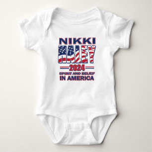 Body Para Bebê Nikki Haley 2024