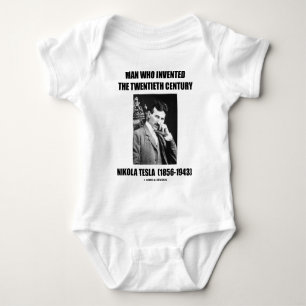 Body Para Bebê Nikola Tesla Man Que Inventou O Século 20
