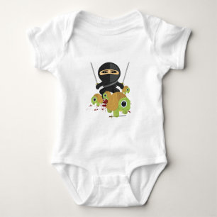 Body Para Bebê Ninja com tartarugas