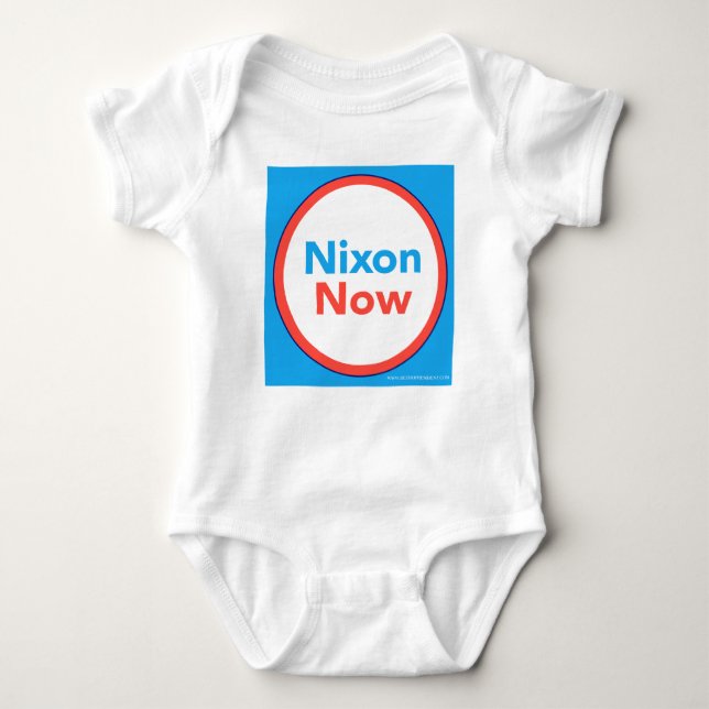 Body Para Bebê Nixon Now-1968 (Frente)