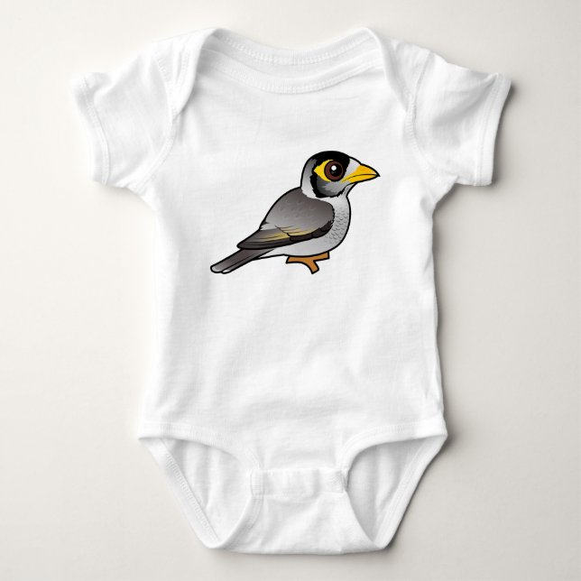 Body Para Bebê Noisy Miner Birdorable (Frente)