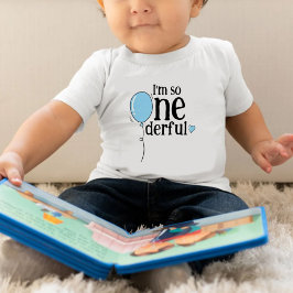 Body Para Bebê Noite maravilhoso de Ballon Azul Moderno