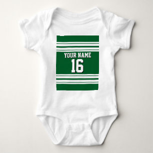 Body Para Bebê Nome do Número Personalizado da Jersey do Forest G