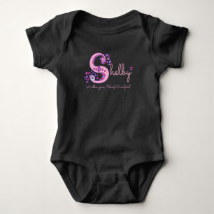 Body Para Bebê Nome e significado das garotas Shelby S baby roupa