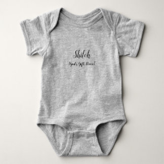 Body Para Bebê Nome e significado (Shiloh)