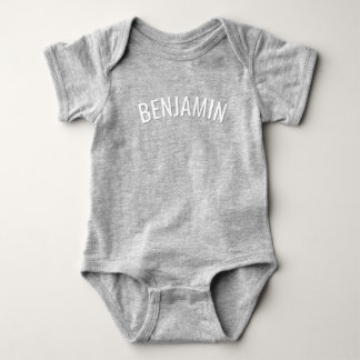 Body Para Bebê Nome Personalizado
