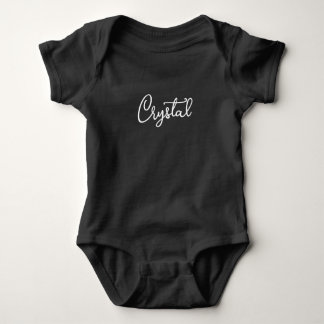 Body Para Bebê Nome Personalizado - Crie Seu Próprio Texto Person