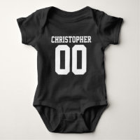 Nome Personalizado do Baby Boy Jersey de futebol