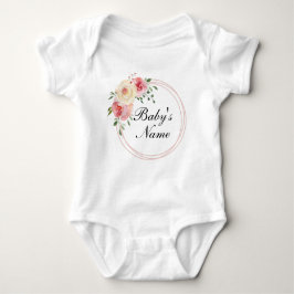 Body Para Bebê Nome personalizado do Keepsaame Nome do bebê Bebê 