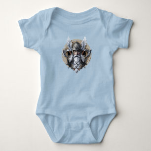 Body Para Bebê Norse Warrior God Odin
