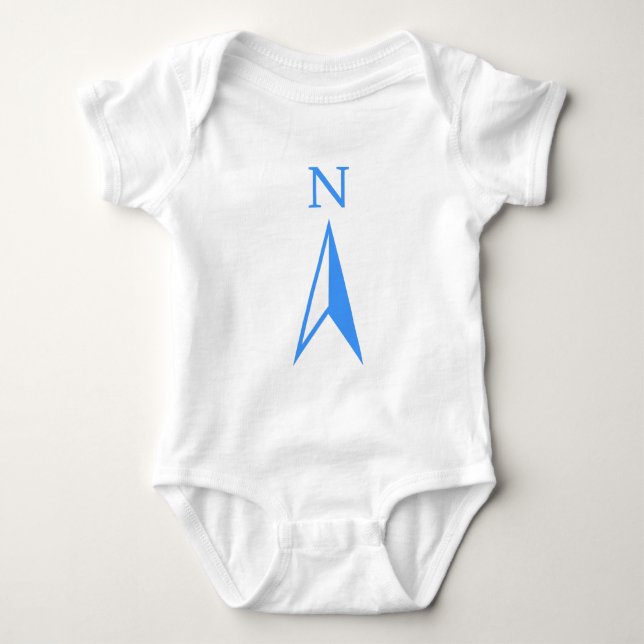 Body Para Bebê Norte (Frente)
