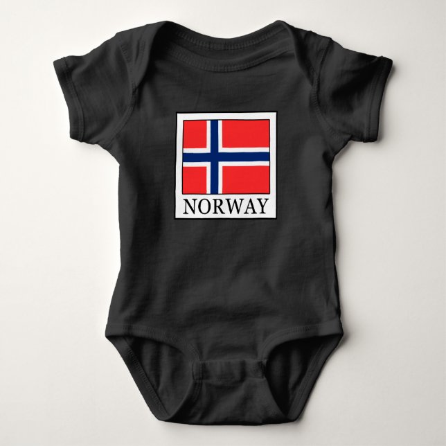 Body Para Bebê Noruega (Frente)