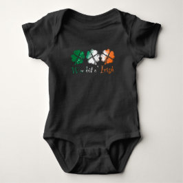 Body Para Bebê Nós estamos na Irish Shamrock Irish Flag